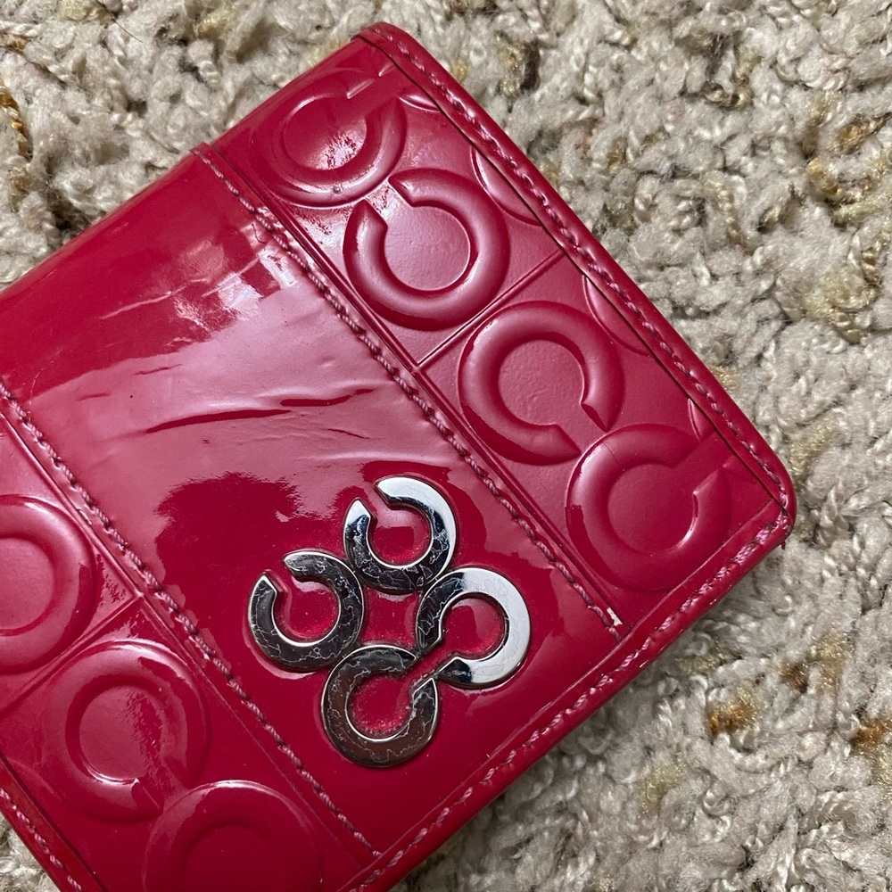Coach Patent Small Wallet